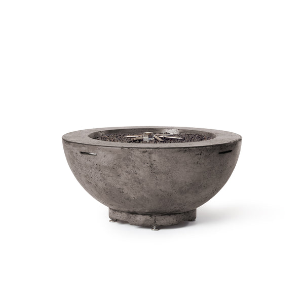 48" Fire Bowl in Dark Basalt