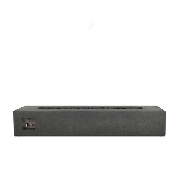 Aspen 72" Rectangular Fire Table - Carbon