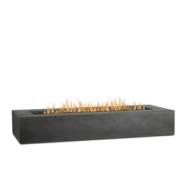 Aspen 72" Rectangular Fire Table - Carbon