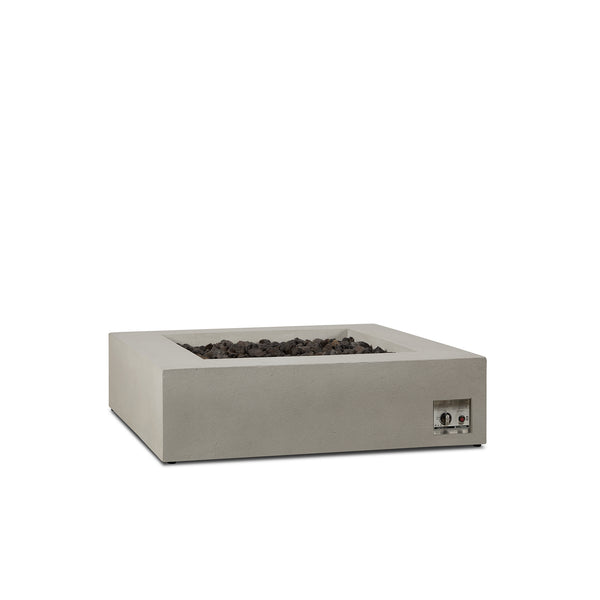 Aspen Square Fire Table - Flint