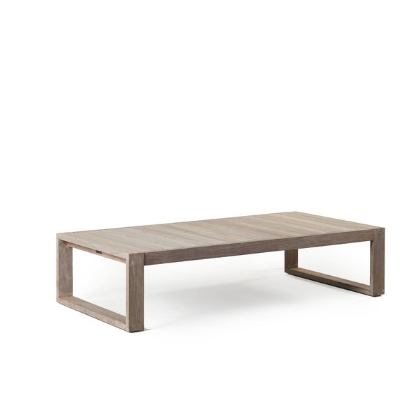 Belvedere Coffee Table in Weathered Teak