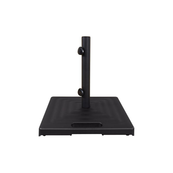 Monaco Square Umbrella Base with Wheels - Black