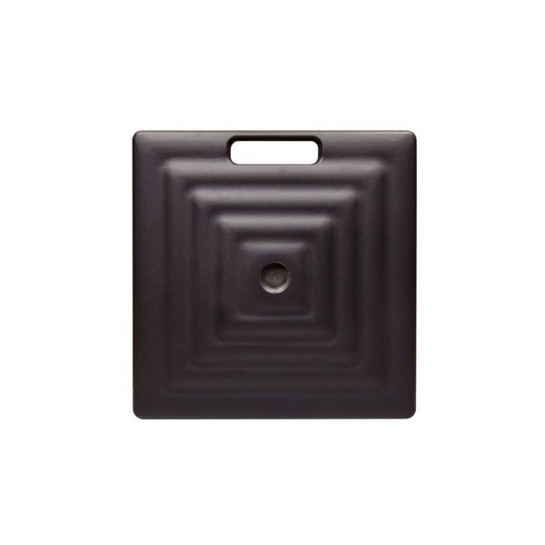 Monaco Square Umbrella Base with Wheels - Black
