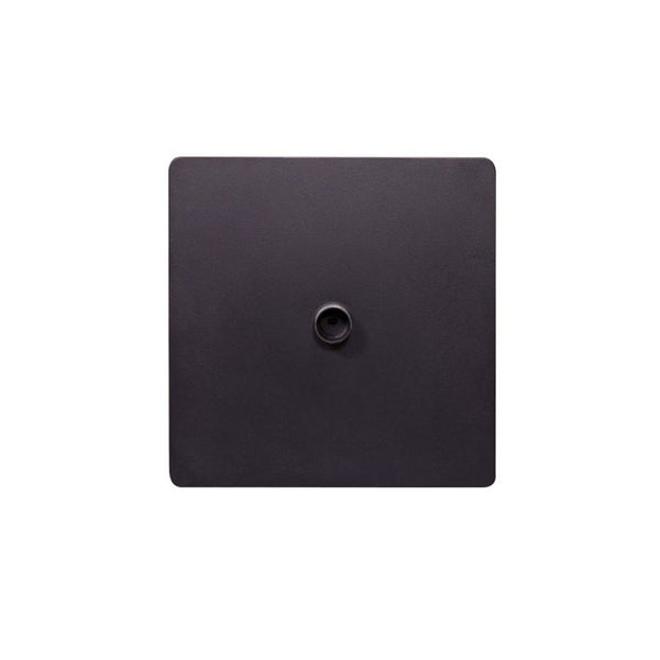 Steel Umbrella Base (120LBS) w/ Casters - Black