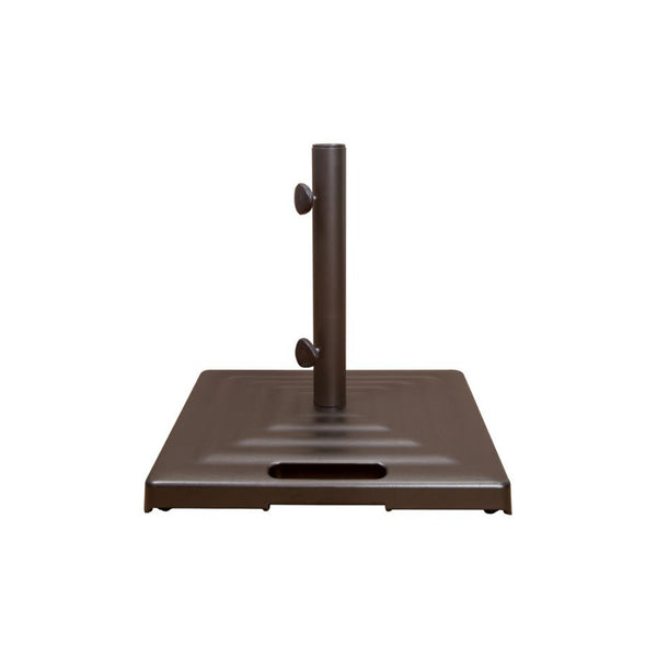 Monaco Square Umbrella Base with Wheels - Bronze
