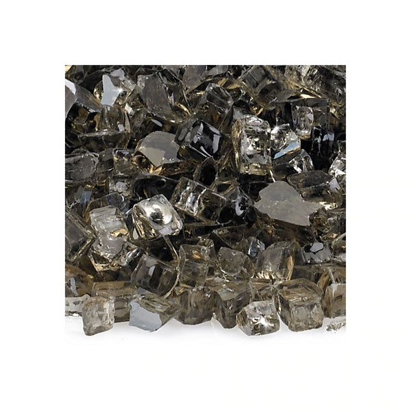 1/4" Bronze Reflective Fire Glass (10 lbs)