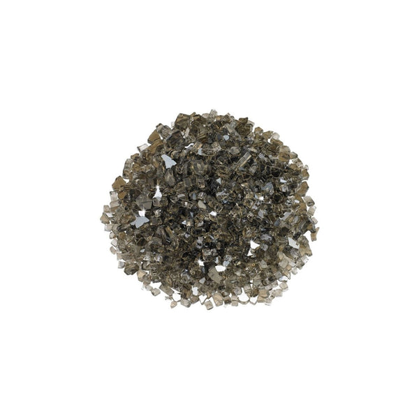 1/4" Bronze Reflective Fire Glass (10 lbs)