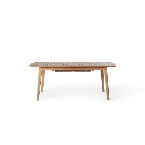 Cavallo 79"-110" Extension Dining Table in Teak