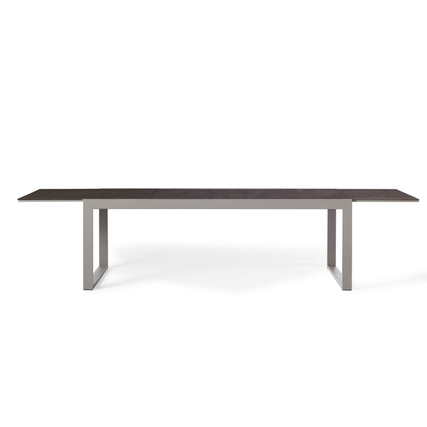 Diablo 87"-130" Extension Dining Table in Quartz Grey
