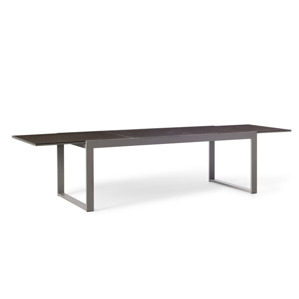 Diablo 87"-130" Extension Dining Table in Quartz Grey