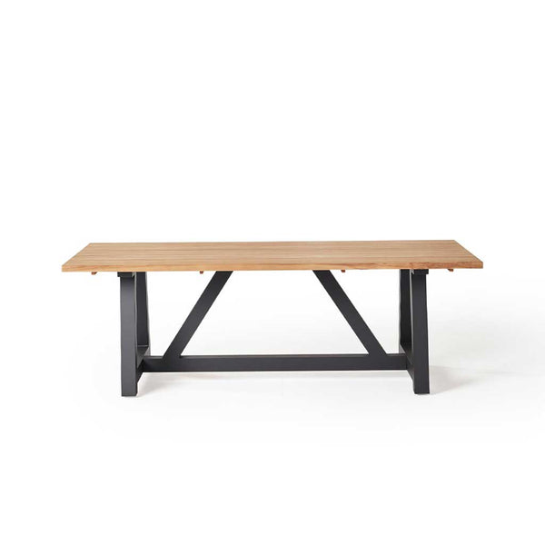 Madera Dining Table with Golden Teak Top