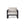 Belvedere Lounge Chair in Charcoal by Terra Outdoor Living features architectural lines, airy proportions, and deep weather-friendly cushions on a low-profile, durably finished aluminum frame with slatted detailing for drainage—designed for relaxed outdoor living. Features squared-off arms wide enough to rest a drink on.