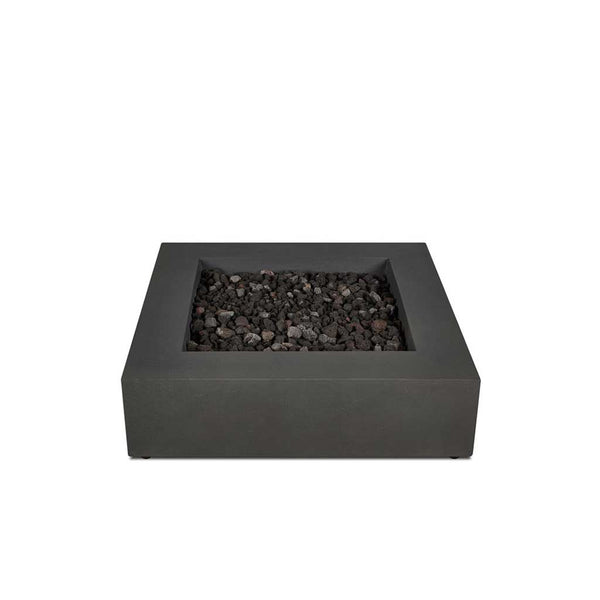 Aspen Square Fire Table - Carbon