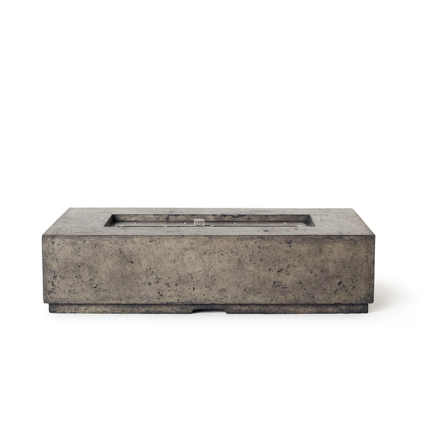 Legend 60" Rectangular Fire Table in Dark Basalt (Propane)