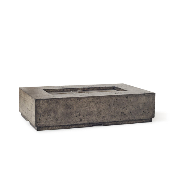 Legend 60" Rectangular Fire Table in Dark Basalt (Propane)