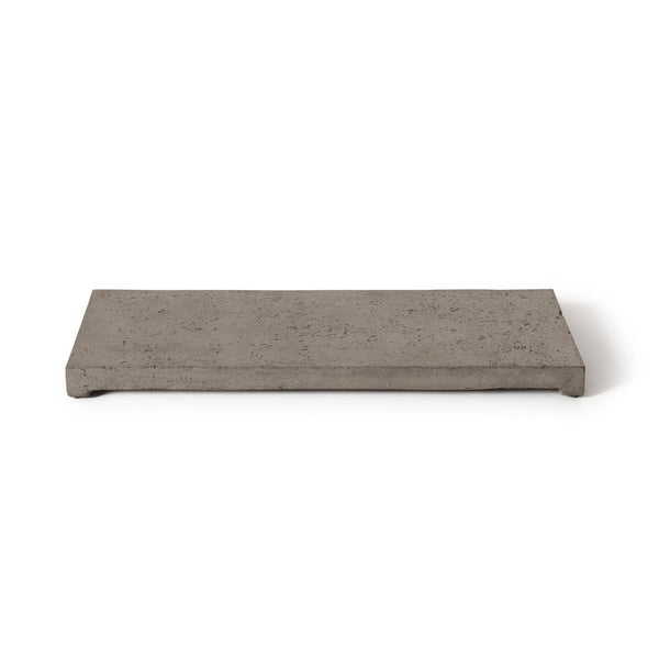 Contempo and Indio Rectangular Fire Table Lid in Light Basalt