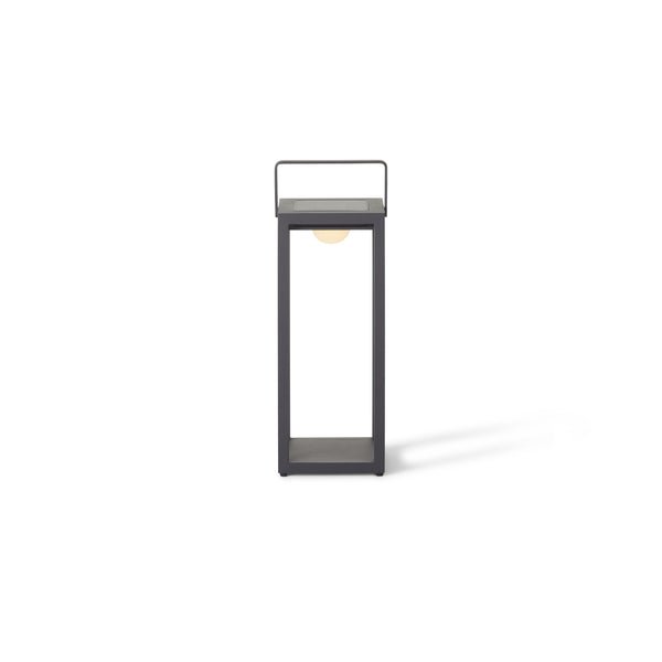 Lux Aluminum Floor Lamp in Charcoal