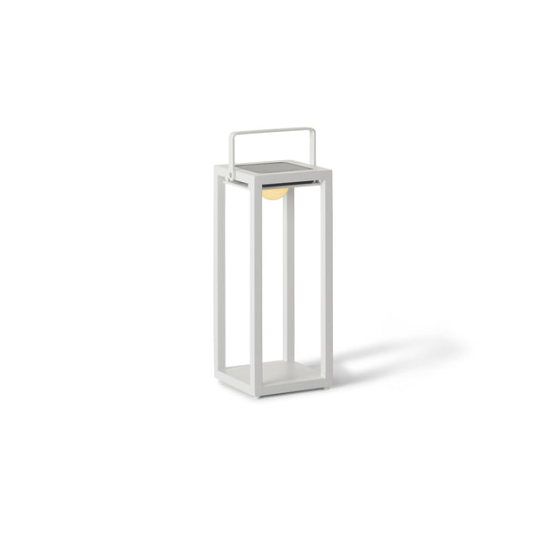 Lux Aluminum Floor Lamp in White
