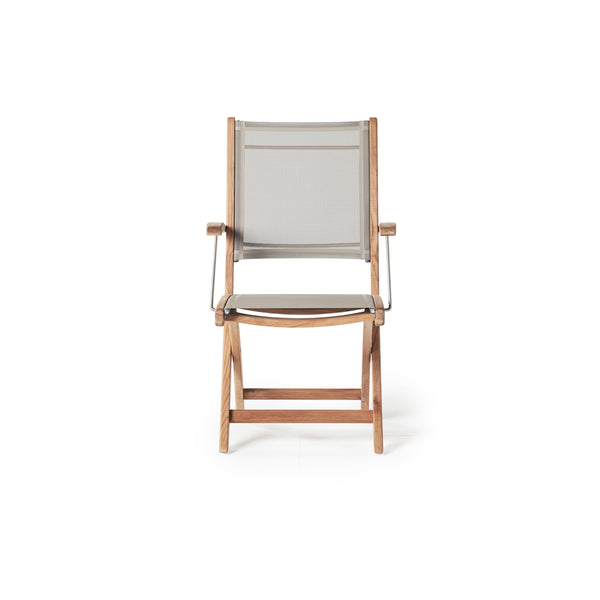 Mendocino Folding Dining Arm Chair