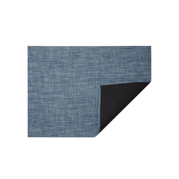 Mini Basketweave Rug | Chambray
