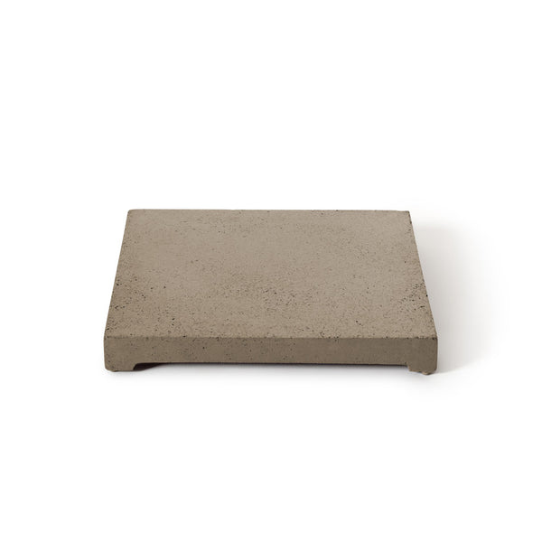 Contempo and Indio Square Fire Table Lid in Smoke