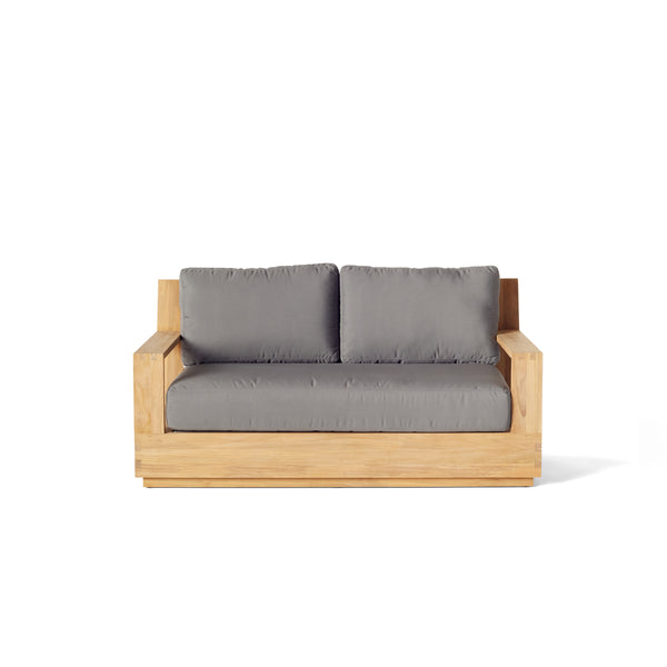 Sonora Loveseat in Natural Teak