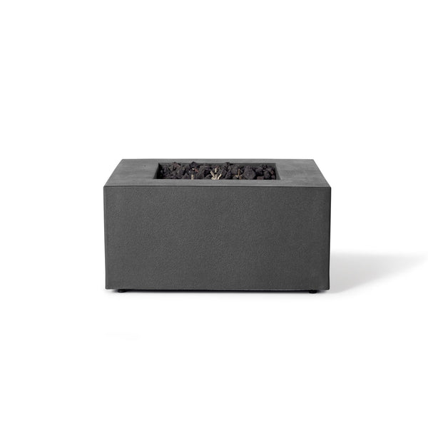 Tahoe Square Fire Table (Propane) - Carbon