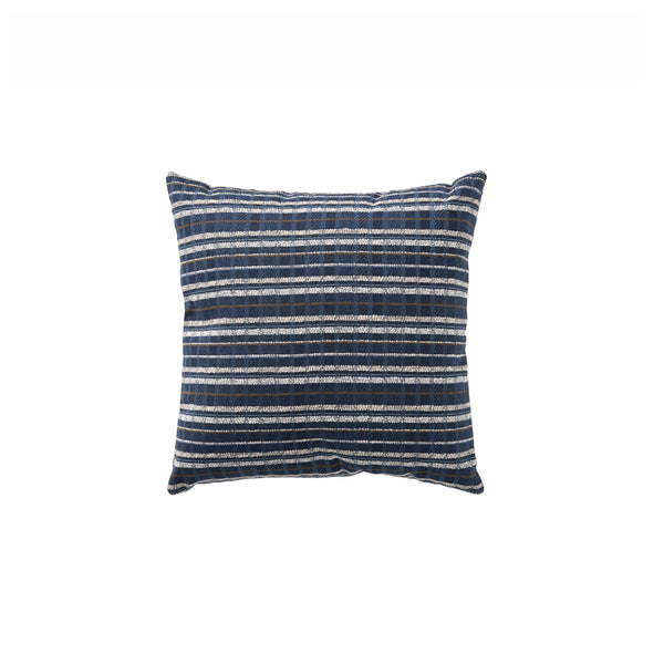 Reaction Indigo Toss Pillow
